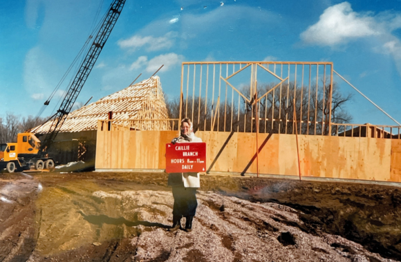 Construction of the Caille Branch.