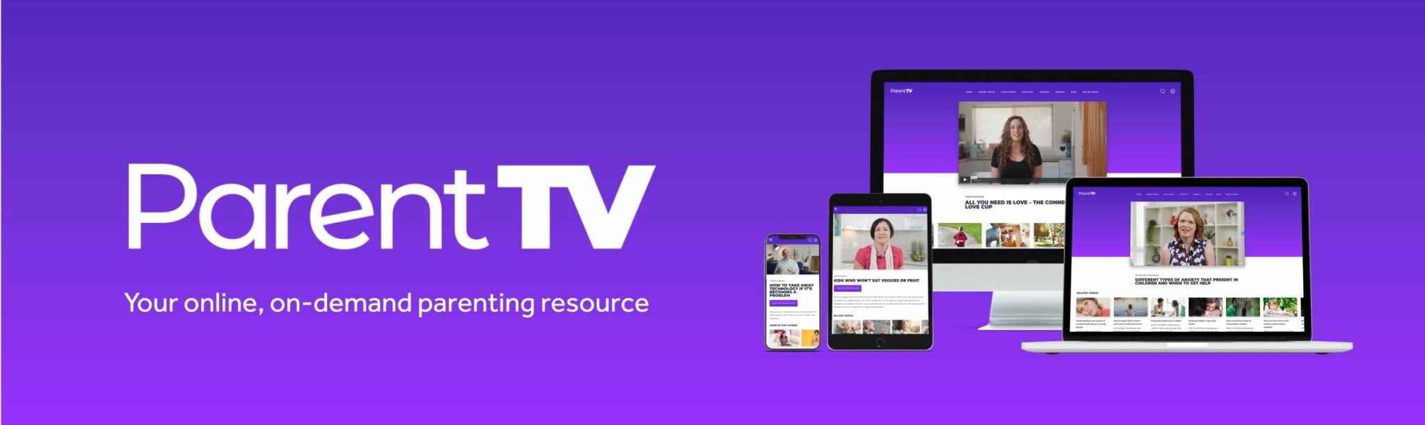 ParentTV, your online, on-demand parenting resource.