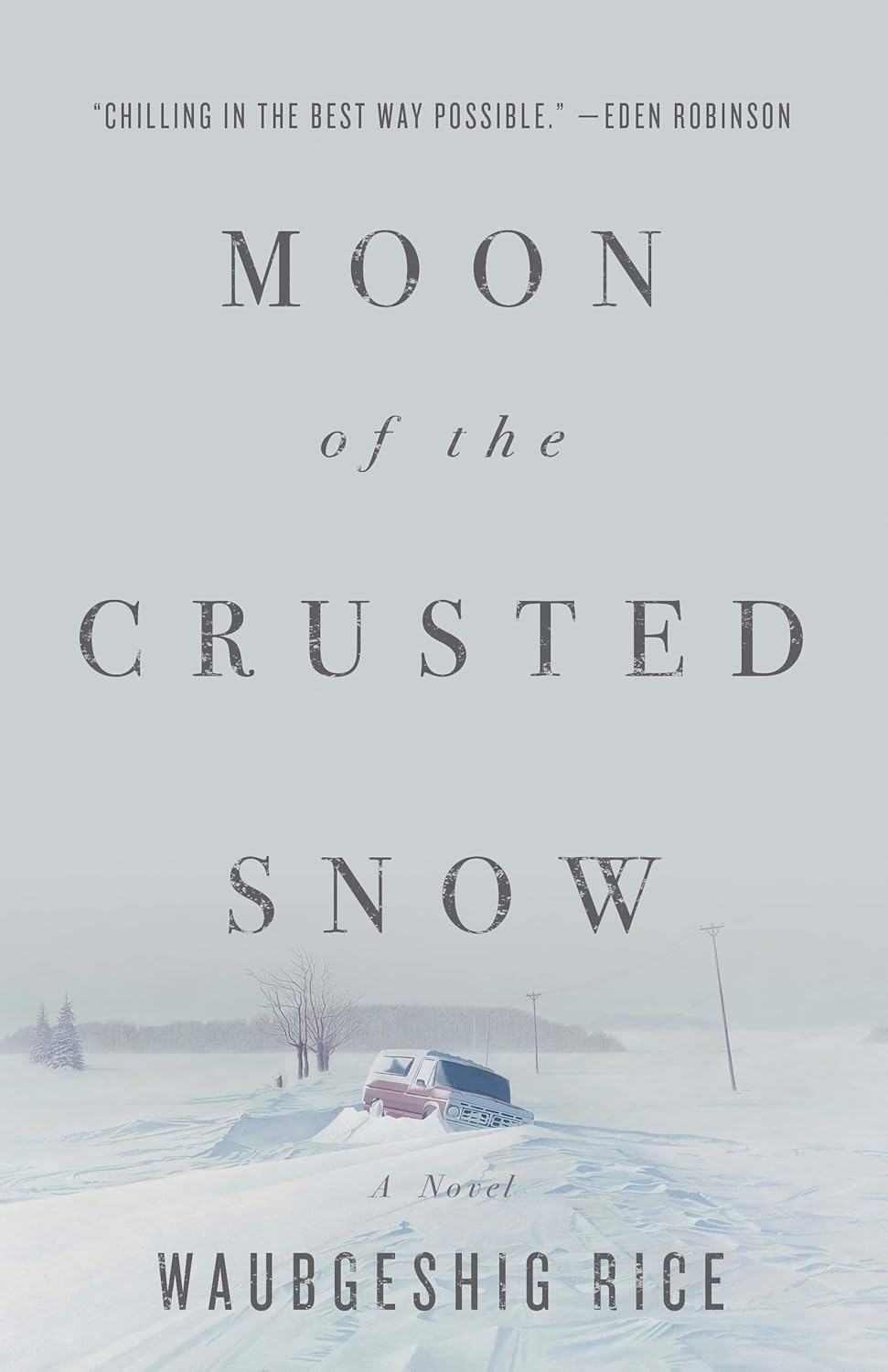 book titled moon of the crusted snow